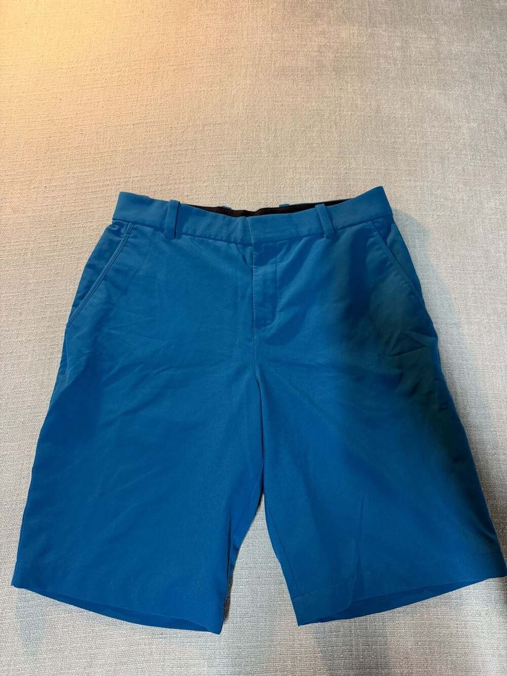 Nike Golf Dri-Fit Bermuda Shorts Size 30 Blue